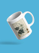 Botanical Drawings And Notes Mug -A. Descubes Designs