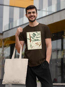 Botanical Notes And Drawings T-shirt -A. Descubes Designs
