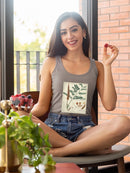Botanical Notes And Drawings T-shirt -A. Descubes Designs