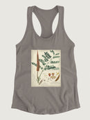 Botanical Notes And Drawings T-shirt -A. Descubes Designs
