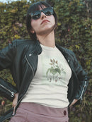 Botanical Notes T-shirt -A. Descubes Designs