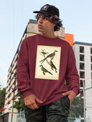Wilsons Flycatcher  Sweatshirt -Alexander Wilson Designs