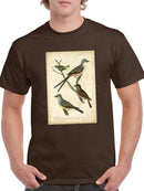 Wilsons Flycatcher  T-shirt -Alexander Wilson Designs