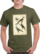Wilsons Flycatcher  T-shirt -Alexander Wilson Designs