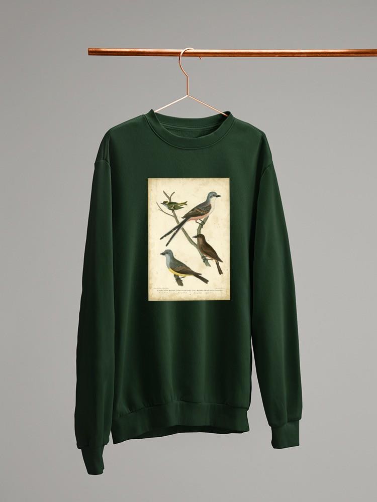 Wilsons Flycatcher  Sweatshirt -Alexander Wilson Designs