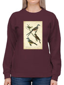 Wilsons Flycatcher  Sweatshirt -Alexander Wilson Designs