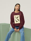 Wilsons Flycatcher  Sweatshirt -Alexander Wilson Designs
