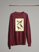 Wilsons Flycatcher  Sweatshirt -Alexander Wilson Designs