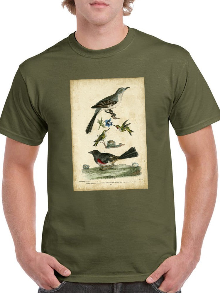 Custom Wilsons Mockingbird. T-shirt -Alexander Wilson Designs