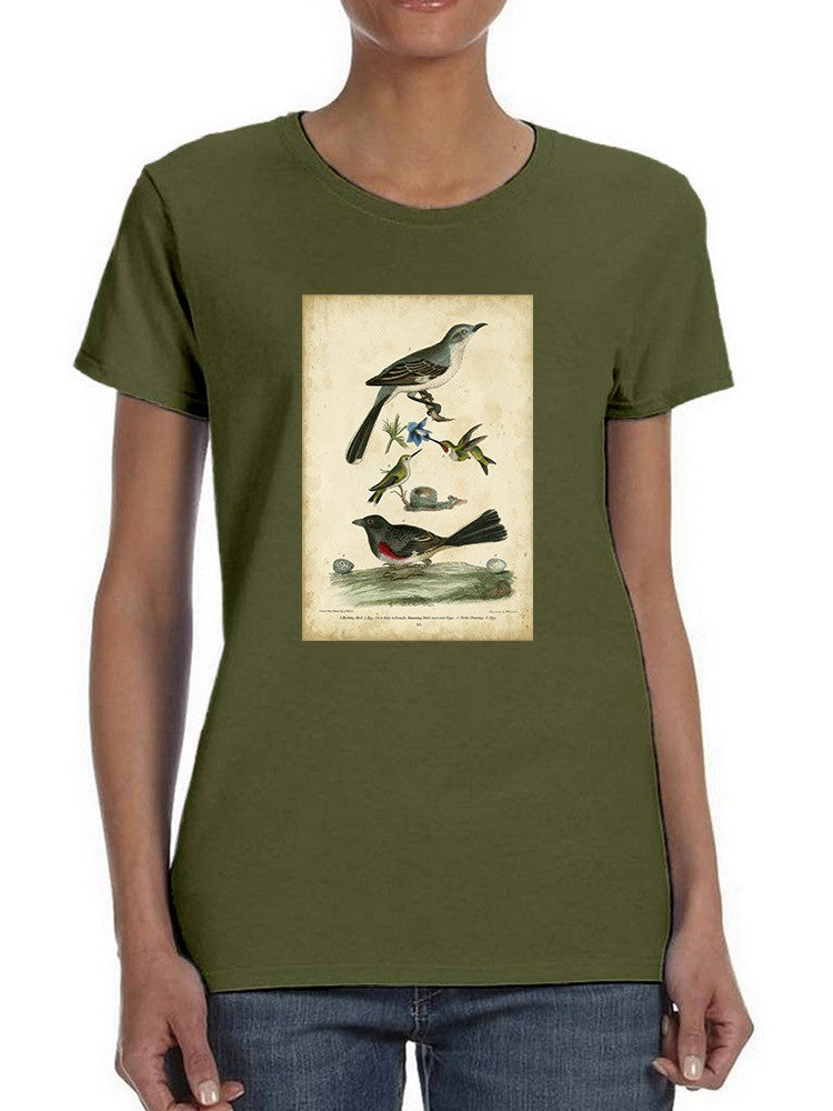 Custom Wilsons Mockingbird. T-shirt -Alexander Wilson Designs