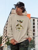 Orchard And Birds Sweatshirt -Alexander Wilson Designs