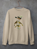 Orchard And Birds Sweatshirt -Alexander Wilson Designs