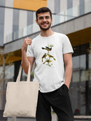 Orchard And Birds T-shirt -Alexander Wilson Designs