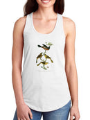Orchard And Birds T-shirt -Alexander Wilson Designs