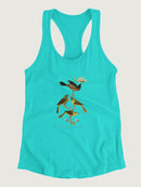 Orchard And Birds T-shirt -Alexander Wilson Designs