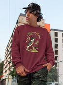 Antique Kingfisher Sweatshirt -Alexander Wilson Designs