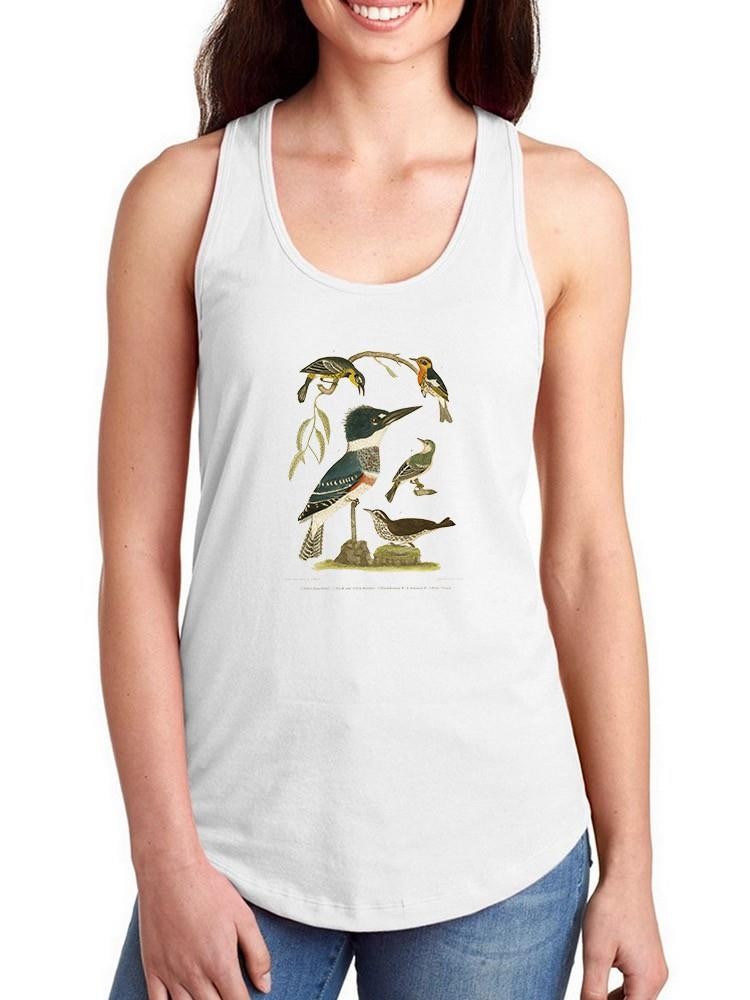 Antique Kingfisher T-shirt -Alexander Wilson Designs