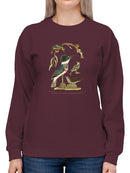 Antique Kingfisher Sweatshirt -Alexander Wilson Designs