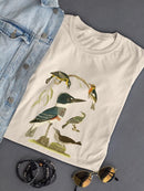 Antique Kingfisher T-shirt -Alexander Wilson Designs