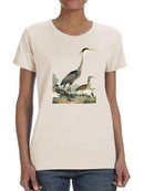 Heron Family I T-shirt -Alexander Wilson Designs