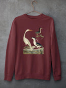 Vintage Heron Family Sweatshirt -Alexander Wilson Designs