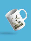 Vintage Heron Family Mug -Alexander Wilson Designs