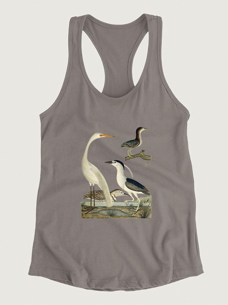 Vintage Heron Family T-shirt -Alexander Wilson Designs