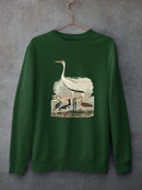 Heron Family Iii Sweatshirt -Alexander Wilson Designs