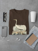 Heron Family Iii T-shirt -Alexander Wilson Designs