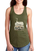 Heron Family Iii T-shirt -Alexander Wilson Designs