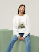 Heron Family Iii Sweatshirt -Alexander Wilson Designs
