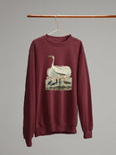 Heron Family Iii Sweatshirt -Alexander Wilson Designs