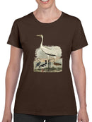 Heron Family Iii T-shirt -Alexander Wilson Designs