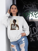Ethnic Beauty I Sweatshirt -Alonzo Saunders Designs