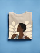 Ethnic Beauty I Sweatshirt -Alonzo Saunders Designs