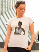 Ethnic Beauty I T-shirt -Alonzo Saunders Designs