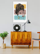 Head Wrap I. Wall Art -Alonzo Saunders Designs