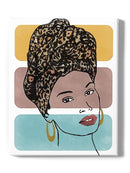 Head Wrap I. Wall Art -Alonzo Saunders Designs