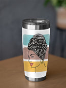 Head Wrap Ii Tumbler -Alonzo Saunders Designs
