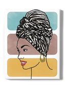 Head Wrap Ii Wall Art -Alonzo Saunders Designs