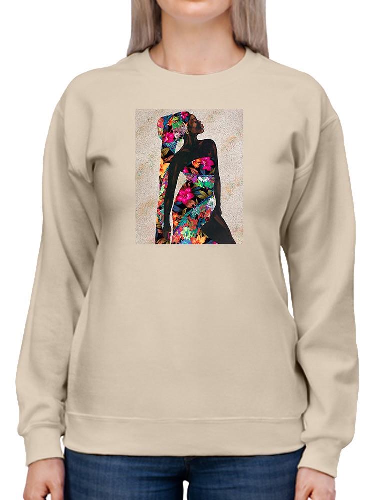 Woman Strong I Sweatshirt -Alonzo Saunders Designs