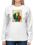 Woman Strong Ii Sweatshirt -Alonzo Saunders Designs