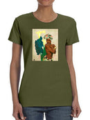 Woman Strong Ii T-shirt -Alonzo Saunders Designs