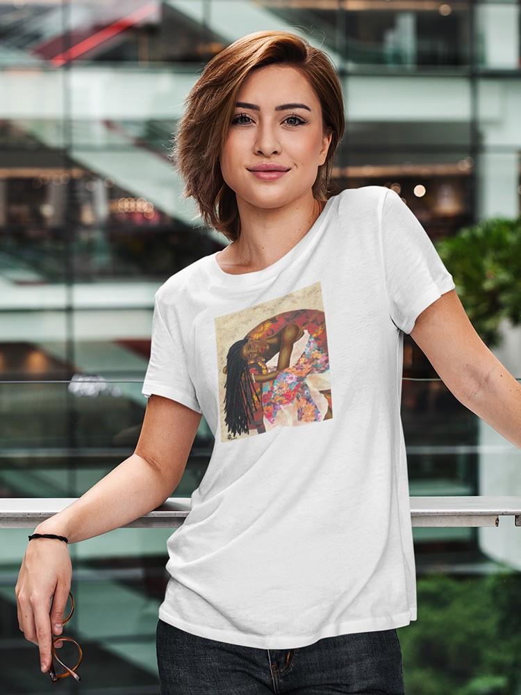 Woman Strong Iii T-shirt -Alonzo Saunders Designs