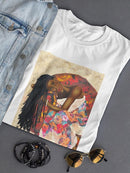 Woman Strong Iii T-shirt -Alonzo Saunders Designs