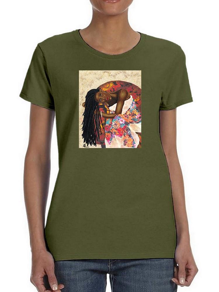 Woman Strong Iii T-shirt -Alonzo Saunders Designs