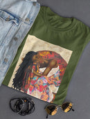 Woman Strong Iii T-shirt -Alonzo Saunders Designs