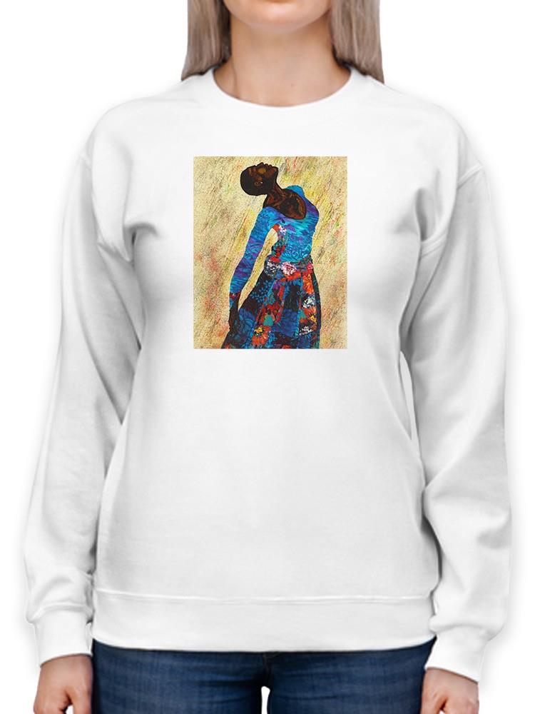 Woman Strong Iv Sweatshirt -Alonzo Saunders Designs
