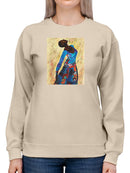 Woman Strong Iv Sweatshirt -Alonzo Saunders Designs
