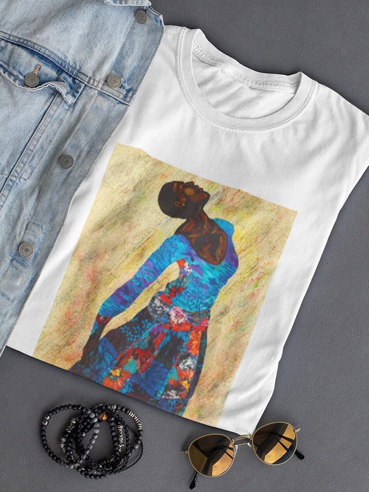 Woman Strong Iv T-shirt -Alonzo Saunders Designs